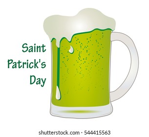 St. Patrick's Day, Beer design, green beer