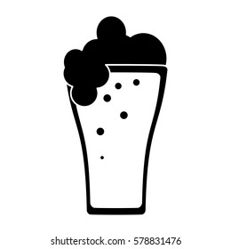 st patricks day beer pictogram