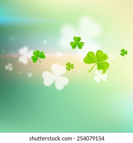 St Patricks Day Blurred Background