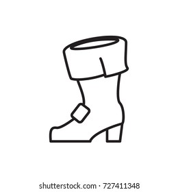 St Patrick's day boot icon