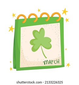 st patricks day calendar celebration