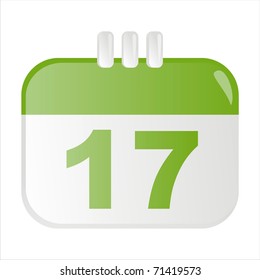 st. patrick's day calendar icon