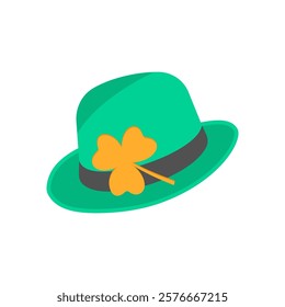 St. Patrick's day Cap, Holidays Vector Illustration