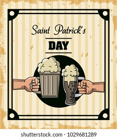 St patricks day card