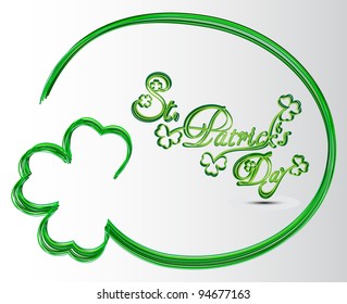 St. Patrick's day card