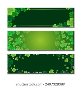 St Patrick's Day Card Banner