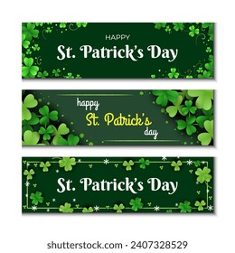 St Patrick's Day Card Banner