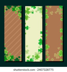 St Patrick's Day Card Banner