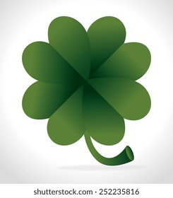 St patricks day card design, vector illustration.