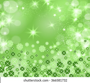 St patricks day card design, vector illustration	