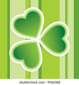 St. Patrick's Day card design
