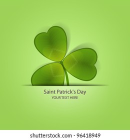St Patrick's Day card design