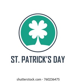 St. Patrick's Day Card, vector, editable
