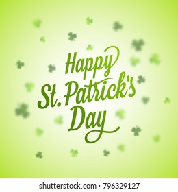 Fondo de la celebración del Día de San Patricio.