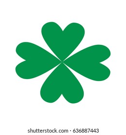 st patricks day celebration four-leaf clover image