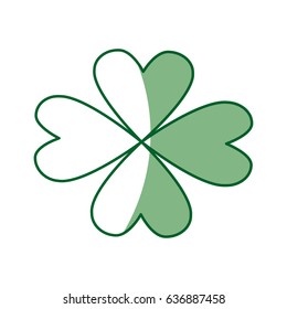 st patricks day celebration four-leaf clover image