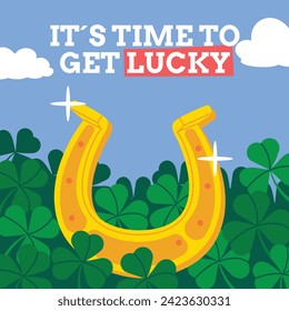 St. Patrick's Day Celebration. Happy Saint Patrick's Day background. March 17. Cartoon Vector illustration design for Poster, Banner, Flyer, Greeting, Card, Cover, Post, Invitation. Ireland Feast day.
