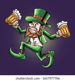 Ilustración de la celebración del Día de San Patricio