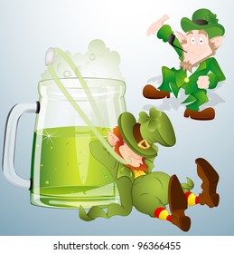 St. Patrick's Day Characters Vectors