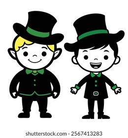 St. Patrick's day Charming child