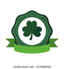 St patricks day clover design