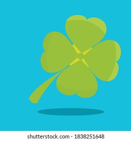 st patricks day clover leaf design vector illustration