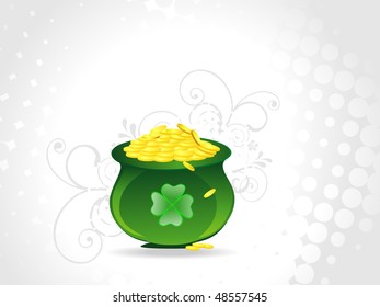 St. Patrick's Day coin pot