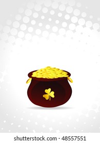 St. Patrick's Day coin pot