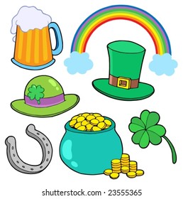 St Patricks day collection - vector illustration.