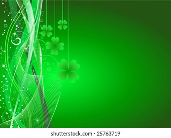 Fondo decorativo del día de San Patricio