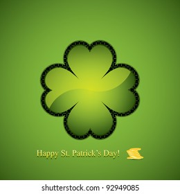 St. Patrick's Day design - button