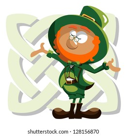 St. Patrick's Day design elements for cards and wallpaper - Part 6 (vector)