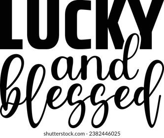 St. Patrick's Day design and eps file