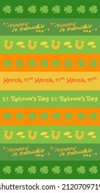 St Patrick's Day Design Potrait