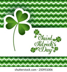 St patricks day design, vector illustration.