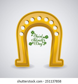 St patricks day design, vector illustration.