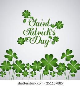 St patricks day design, vector illustration.
