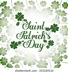 St patricks day design, vector illustration.