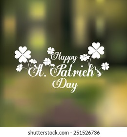 St patricks day design, vector illustration.