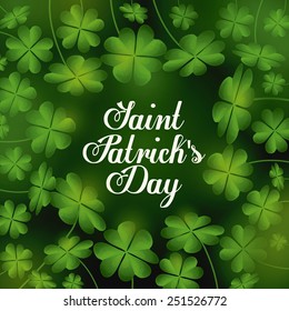 St patricks day design, vector illustration.