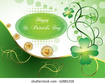 St. Patrick's Day design. Vector illustration.
