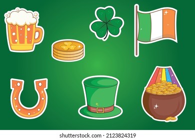 St Patrick's day designs clipart