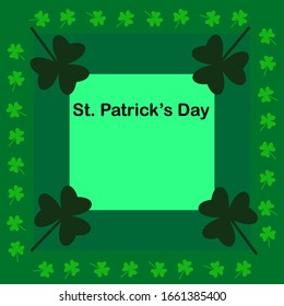 St. Patrick's Day designs in green