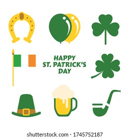 St Patrick's Day Element Set