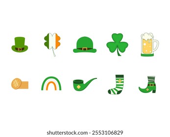 St Patricks Day Element Set