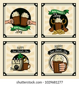 St patricks day emblems