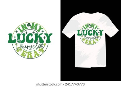 St Patrick's Day EPS T-shirt Design, St Patrick's Day T shirt design, funny St Patrick's Day inspirational lettering design for posters