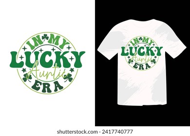 St Patrick's Day EPS T-shirt Design, St Patrick's Day T shirt design, funny St Patrick's Day inspirational lettering design for posters