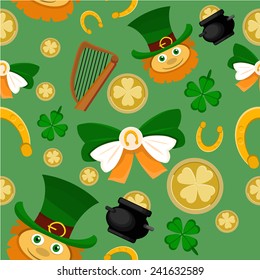 St. Patrick's Day festive background
