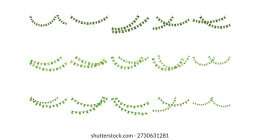 St. Patrick's Day Flag Dekoration Set